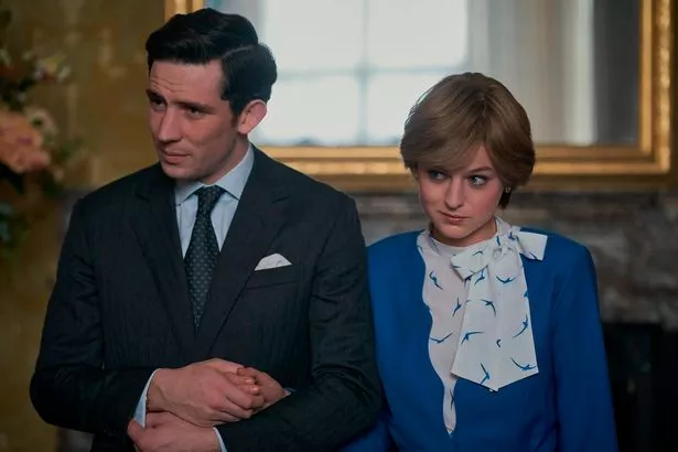 Josh O'Connor and Emma Corrin played Prince Charles and Princess Diana respectively in the early days of their marriage as their union started to break down.