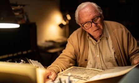 Anthony Hopkins as Sir Nicholas Winton in One Life.