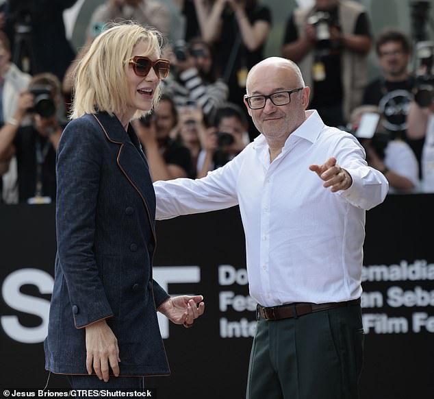 At the film festival in Spain, Blanchett will be receiving the Donostia career achievement award