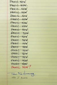 panic now book cover