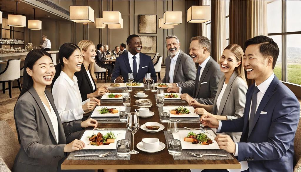 Choosing a corporate dining restaurant sets a positive tone for client and employee relations.