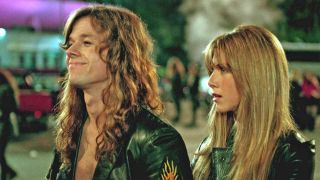 Mark Wahlberg and Jennifer Aniston in the movie Rock Star