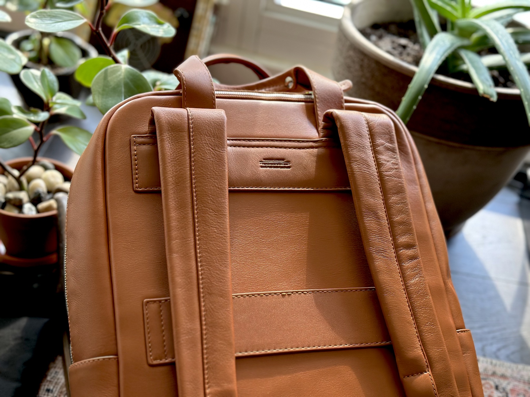 Harber London City Leather MacBook Backpack review