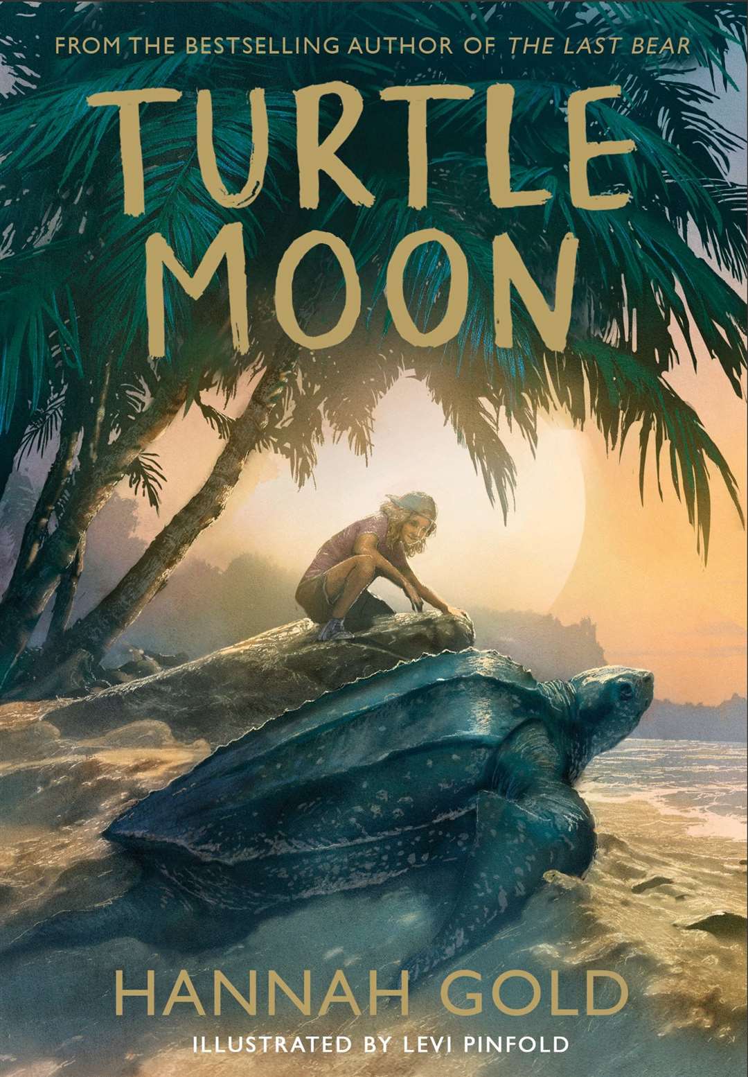 Turtle Moon is the fourth book to be published by Hannah Gold. Photo: Levi Pinfold / Harper Collins