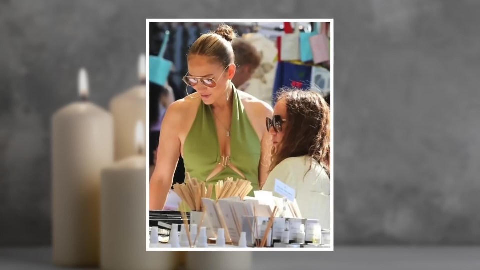 Jennifer Lopez has been spotted buying the candles