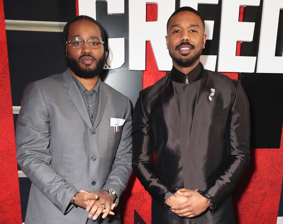 ryan coogler, michael b jordan at the creed iii premiere in la