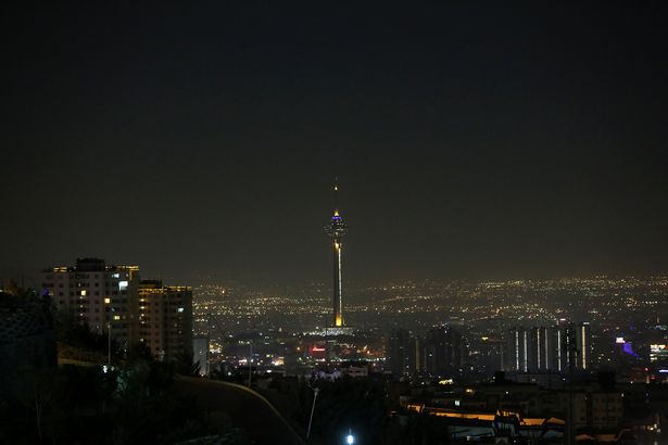 Iran's capital, Tehran, following Israeli army's announcement of strikes targeting 'military objectives' 