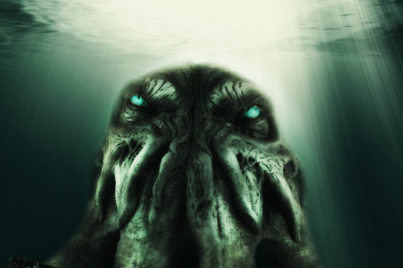 Cthulhu comes directly from the imagination of horror master H.P. Lovecraft.