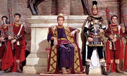 Christopher Plummer as Commodus in The Fall of the Roman Empire