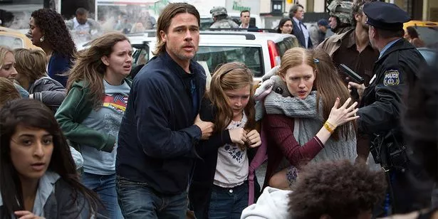 Brad Pitt in World War Z