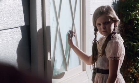 ‘I’ve had a lot of backlash from religious people’ … Samara Lee in as horror character Annabelle.