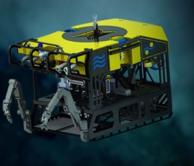 SuBastian is a remotely operated vehicle for undersea sample collection.