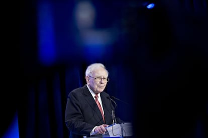 Warren Buffett, founder of Berkshire Hathaway, at an investment event in Washington, in 2018.