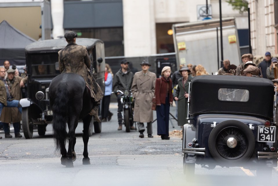 Tommy Shelby is back on his horse