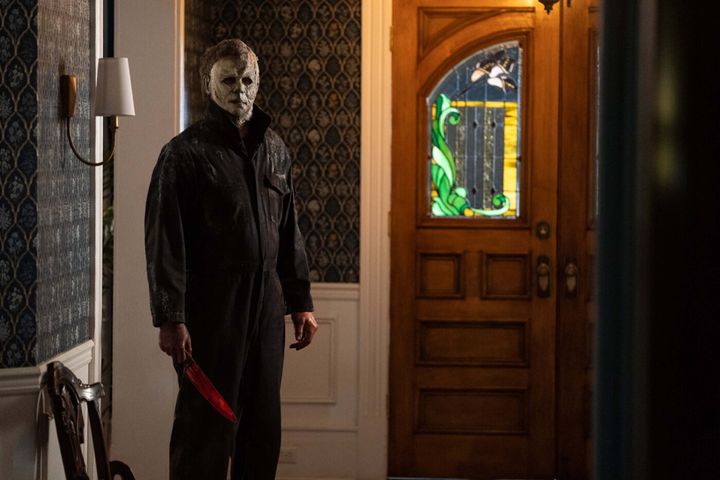 James Jude Courtney as Michael Myers in 2022's Halloween Ends