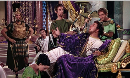 Peter Ustinov as Nero in Quo Vadis