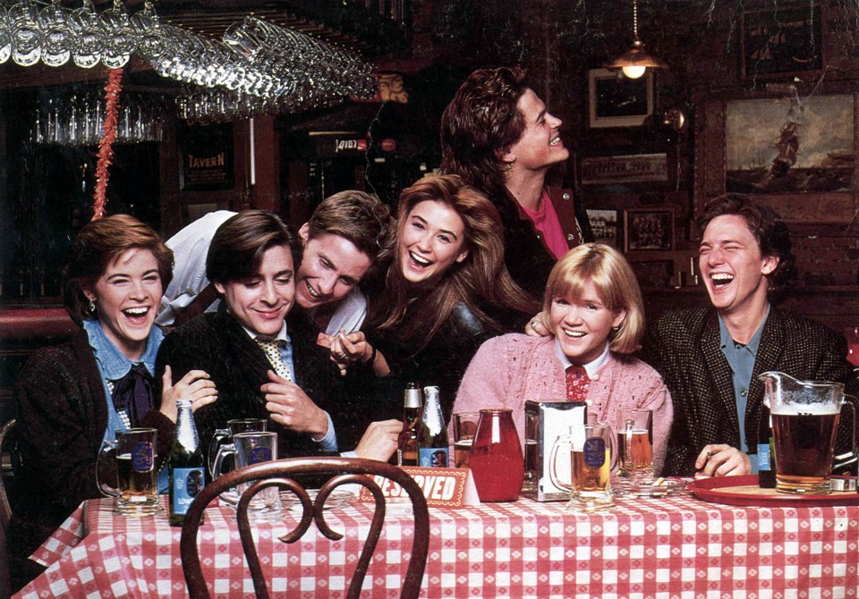 St Elmo's Fire had a stellar cast of emerging talent in the mid 80s