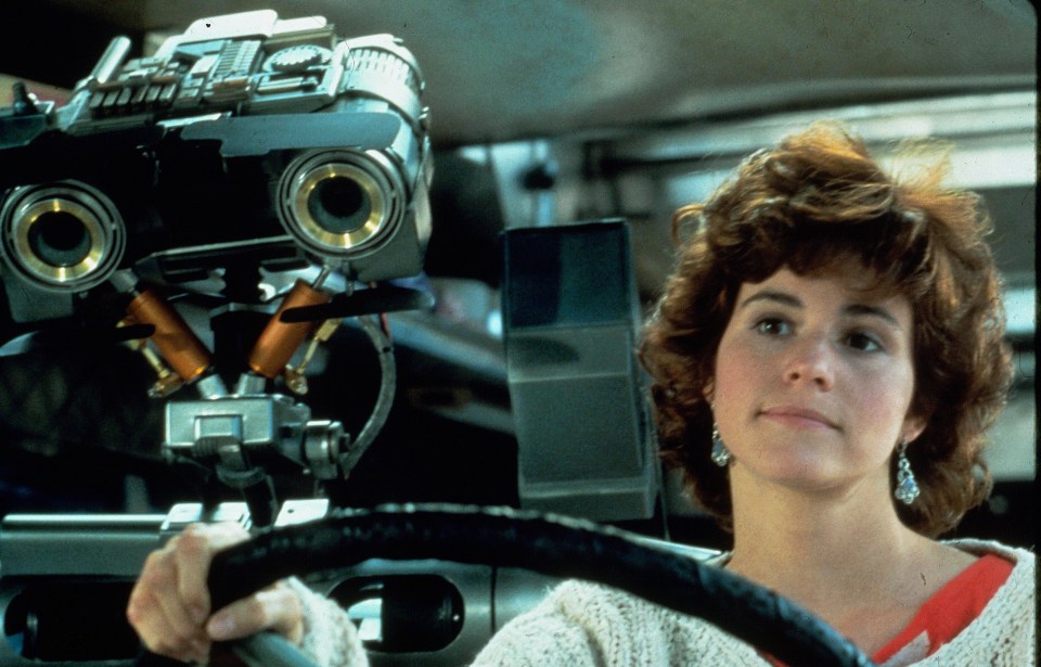 Ally starred alongside a robot in 1986 film Short Circuit