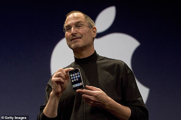 Tim Cook says that Steve Jobs (pictured) would change his mind when presented with new ideas and that the pair would often debate and challenge each other