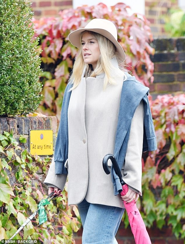 The British actress, who appeared in Star Trek into Darkness, was seen out on a walk in London