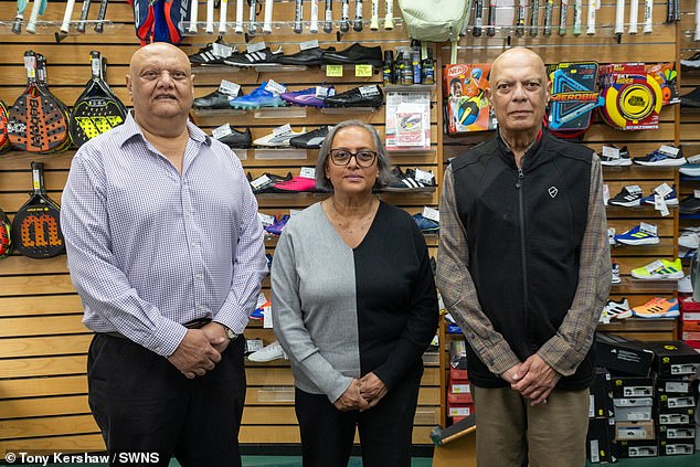 Dip Patel, 67, the owner of one of London's oldest independent sports shop, says sales have plummeted since one-hour parking spaces outside the store on Finchley Road were removed