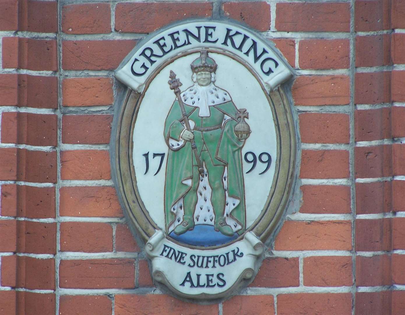 The Greene King Royal Doulton plaques were designed by English artist George Edward Krugar-Grey (1880-1943) who specialised in designing coinage and stained glass. The Grey part of his name came from his wife Audrey Grey. Pictures: Martyn Taylor