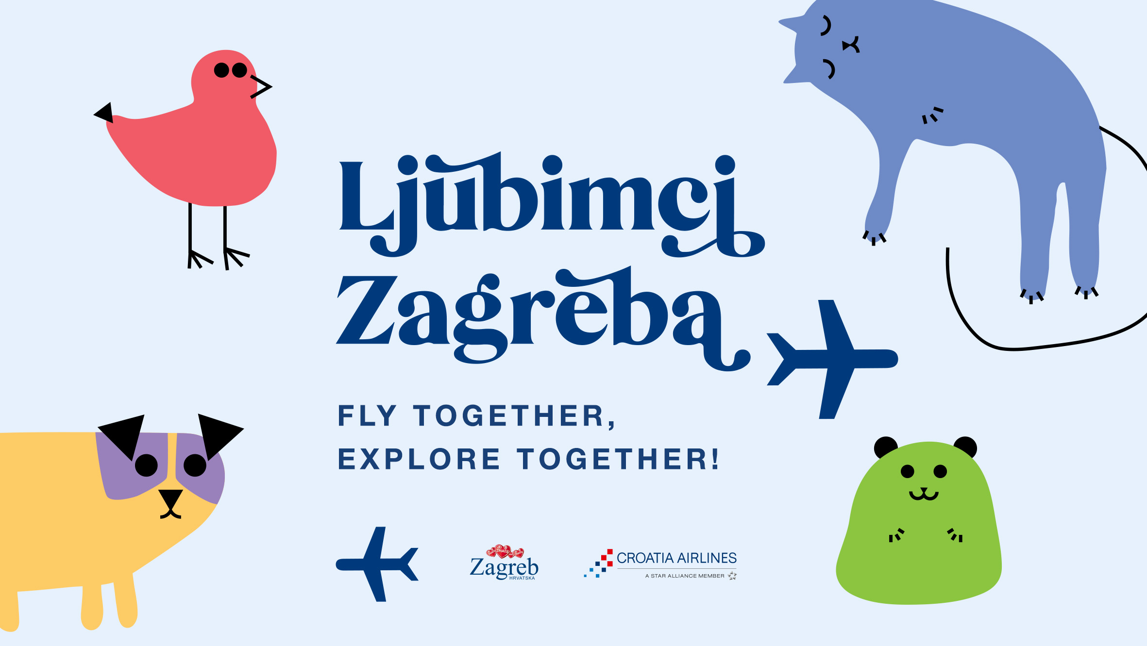 Croatia Airlines is joining forces with the Zagreb Tourist Board to make the Croatian capital a premier pet-friendly destination