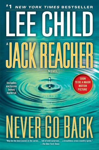 Cover art for Jack Reacher 