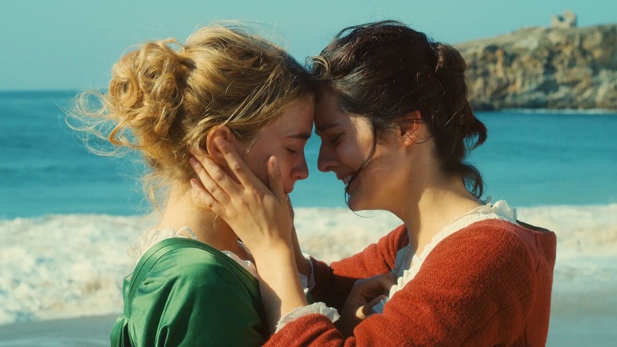 Noémie Merlant and Adèle Haenel in portrait of a lady on fire