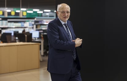 Mercadona CEO Juan Roig on March 12 in Paterna, Valencia.