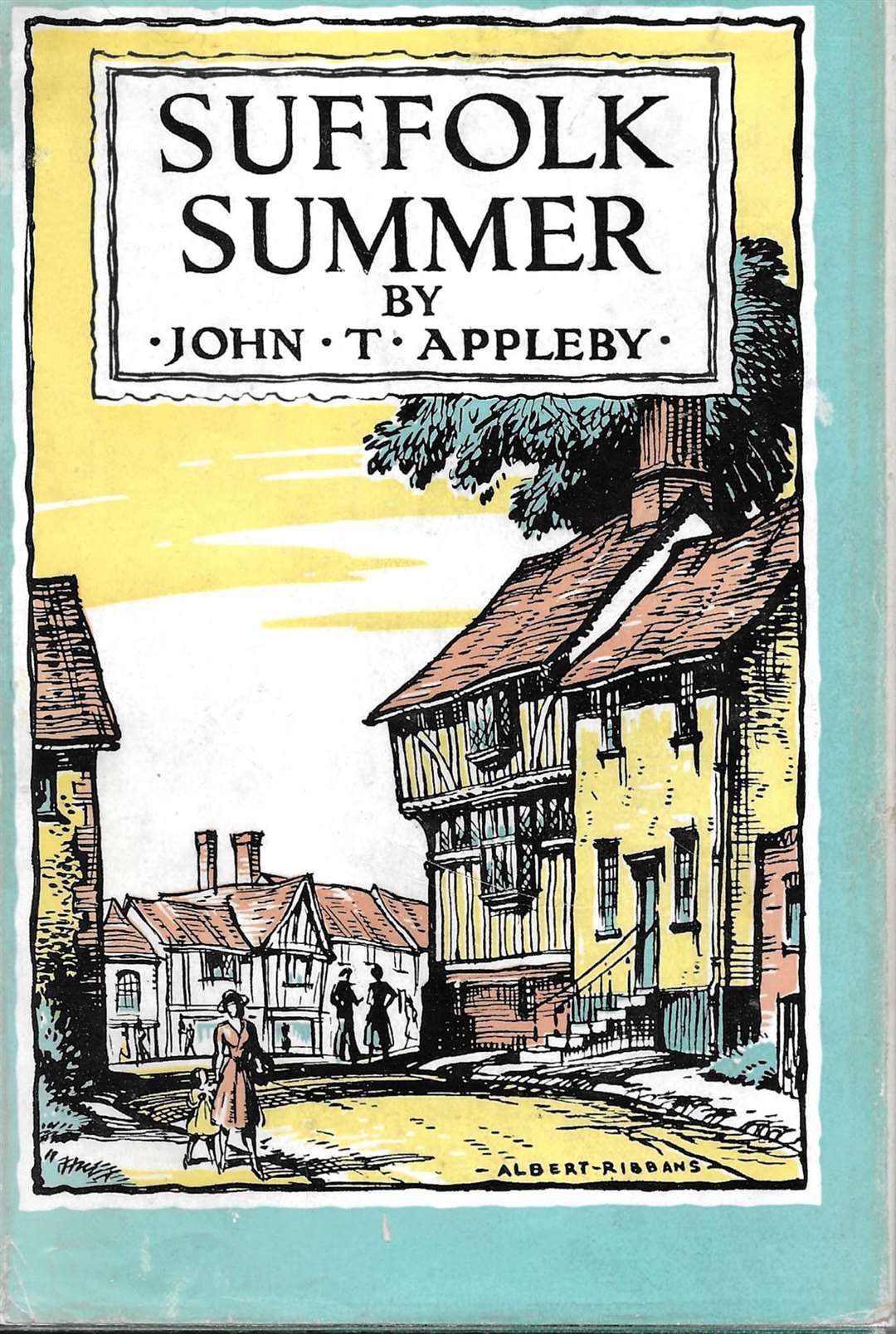 American serviceman John Appleby came over to England in 1945 and enjoyed his sojourn travelling around the English countryside appreciating its history and heritage. So in 1948 he published a book called “Suffolk Summer” based on his time and experiences here