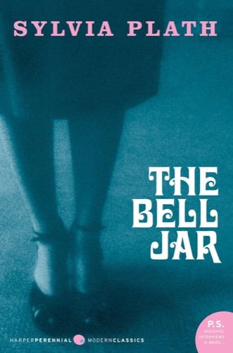 The cover for 'The Bell Jar' by Sylvia Plath 