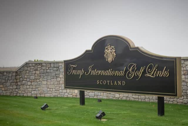 A second course at Trump International Scotland in Aberdeenshire is set to open next summer, but the property has yet to turn a profit. Picture: Michal Wachucik/Getty Images.