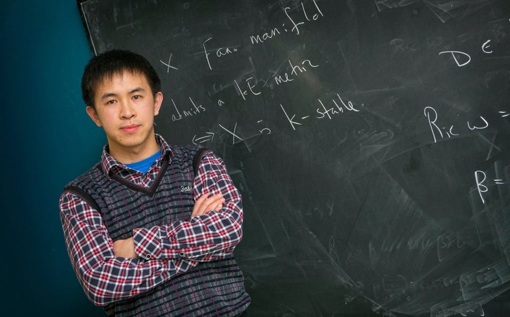 The 36-year-old Chinese-born geometer has joined the faculty of the Institute for Advanced Study in Mathematics. Photo: Zhejiang University