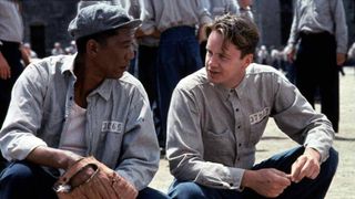 Tim Robbins and Morgan Freeman in The Shawshank Redemption