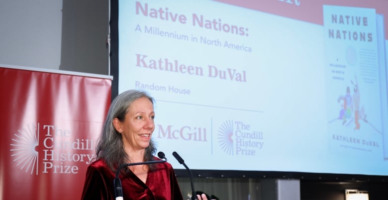 Kathleen DuVal is the 2024 winner for the Cundill Prize.