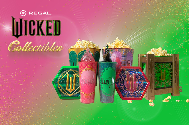 Regal Cinema's upcoming collectibles for 