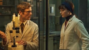 James Norton and Thomasin McKenzie in Joy