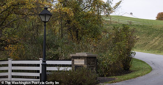 GREENVILLE, DELAWARE - OCTOBER 27: The entrance to Fieldstone Golf Club in Greenville, Delaware on October 27, 2023. (Photo by Rachel Wisniewski/For the Washington Post)   Photographer's note: to the best of my knowledge, this photo was taken on public property