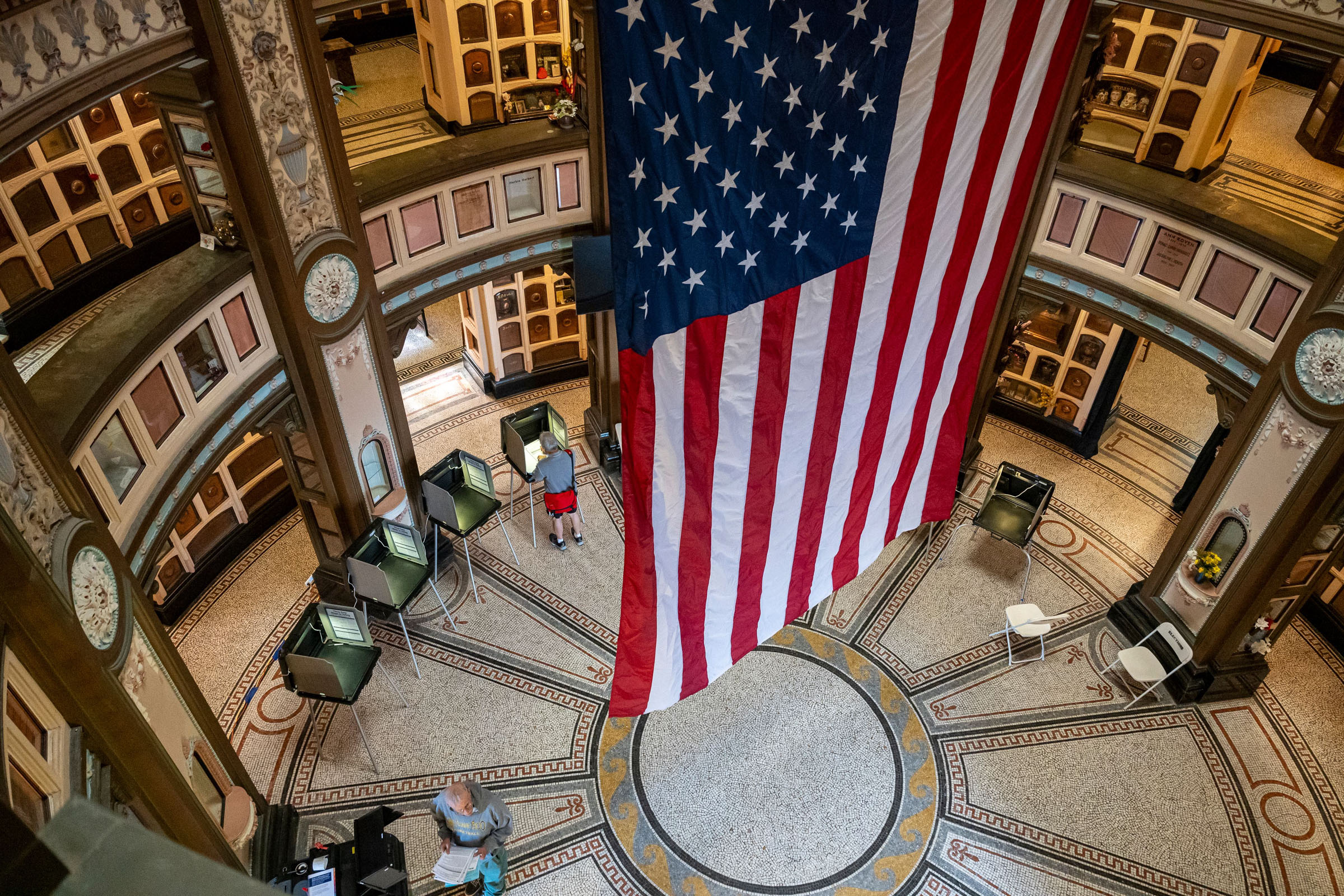 California Residents Cast Ballots For 2024 US Presidential Election