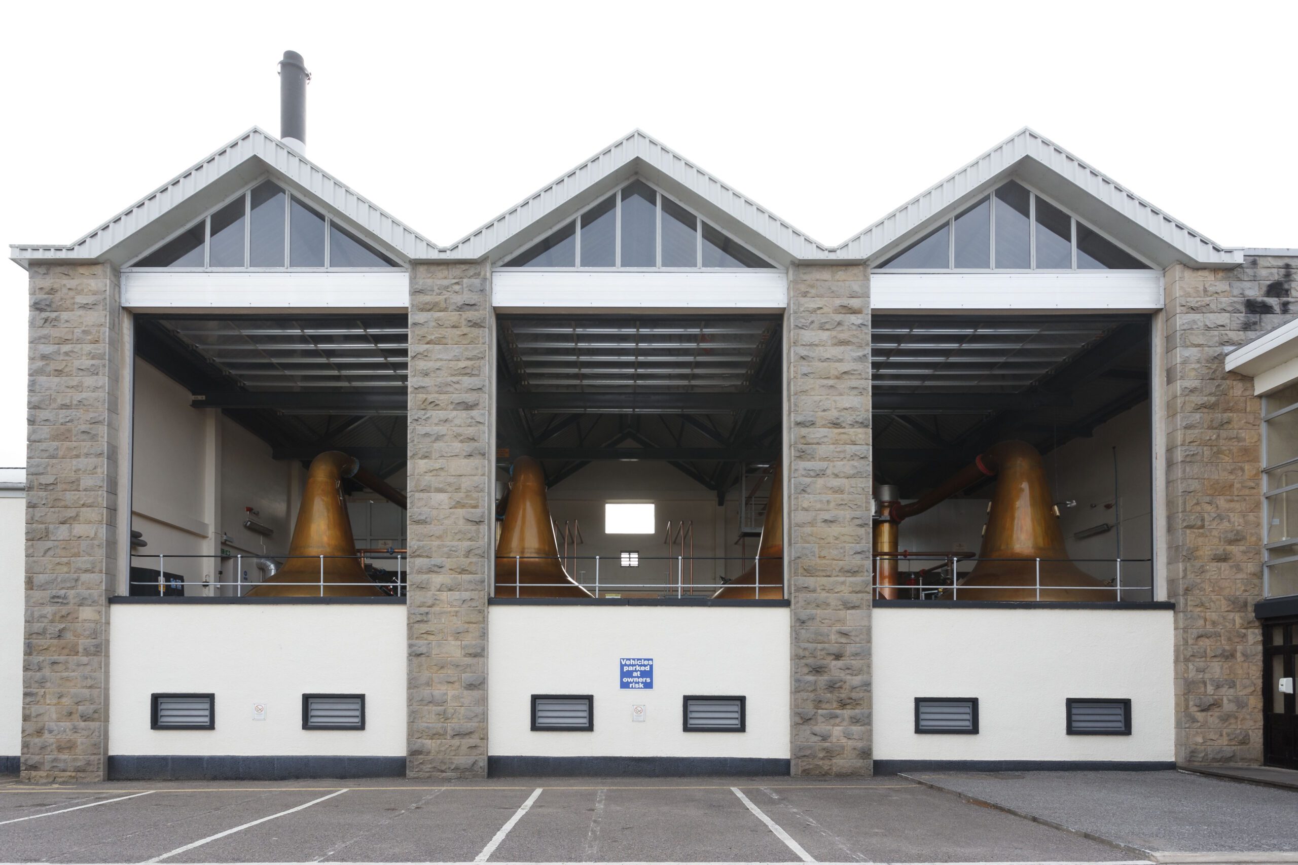 Bacardi upgraded the Aultmore distillery by installing new technology to reduce water consumption