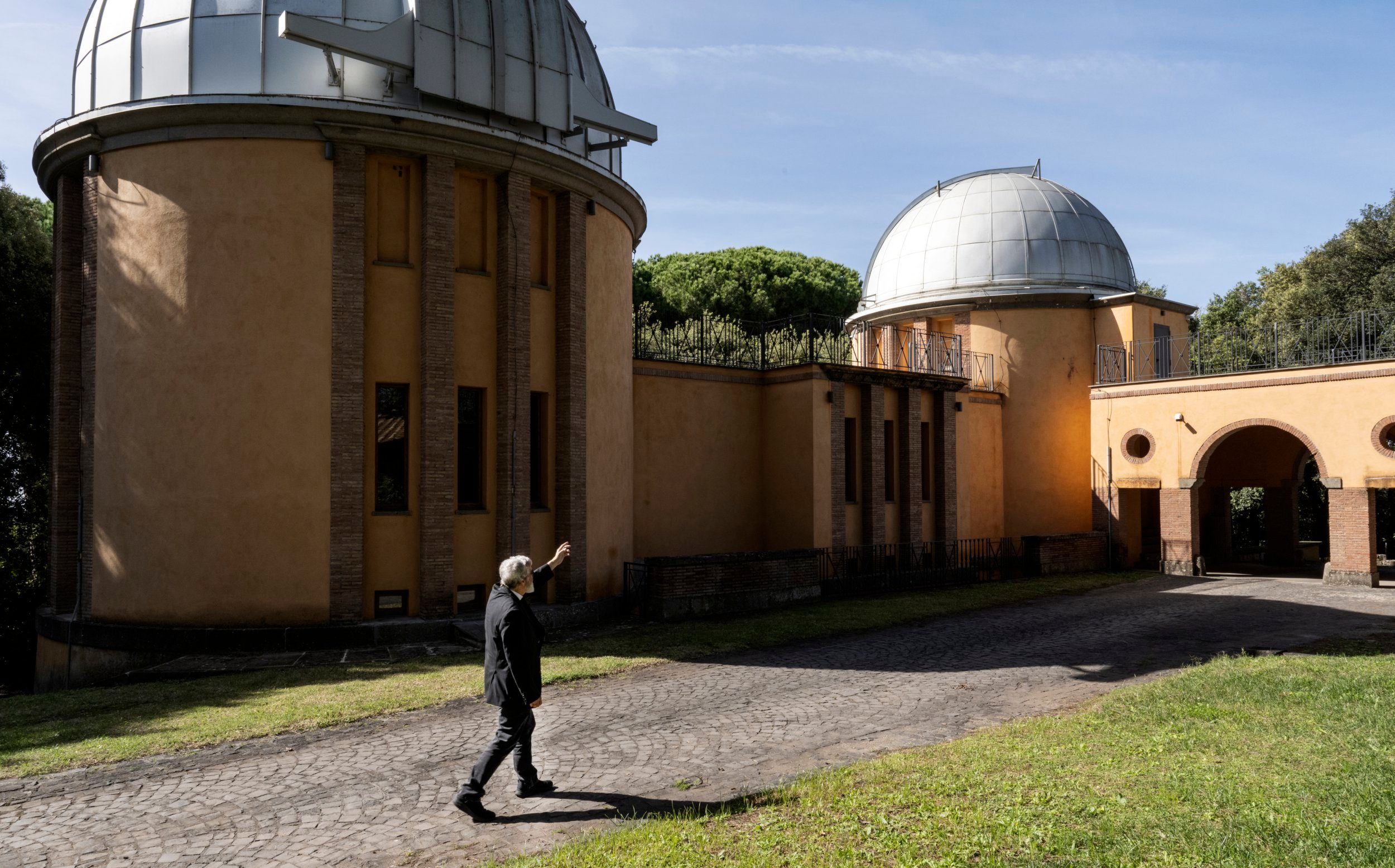 The Vatican Observatory is in the Papal Gardens near the Pope’s summer residence, the Palace of Castel Gandolfo