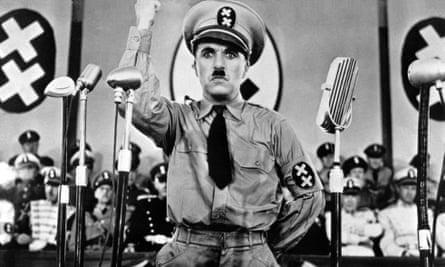 A bold takedown … The Great Dictator.