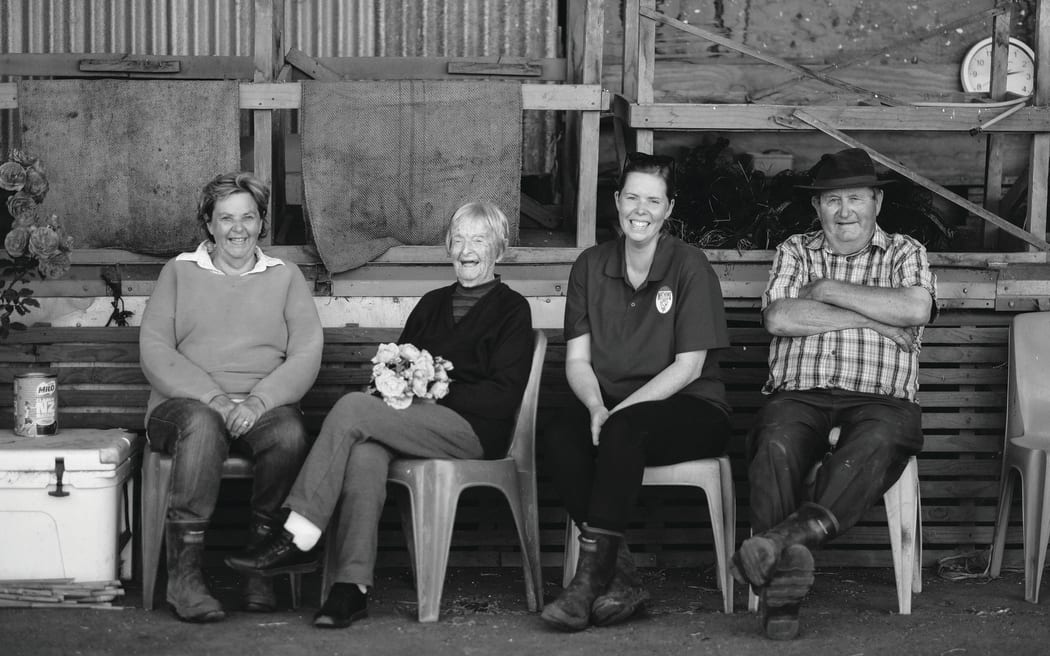 The three generations - Cath, Lewanna, Samantha and Bob. 