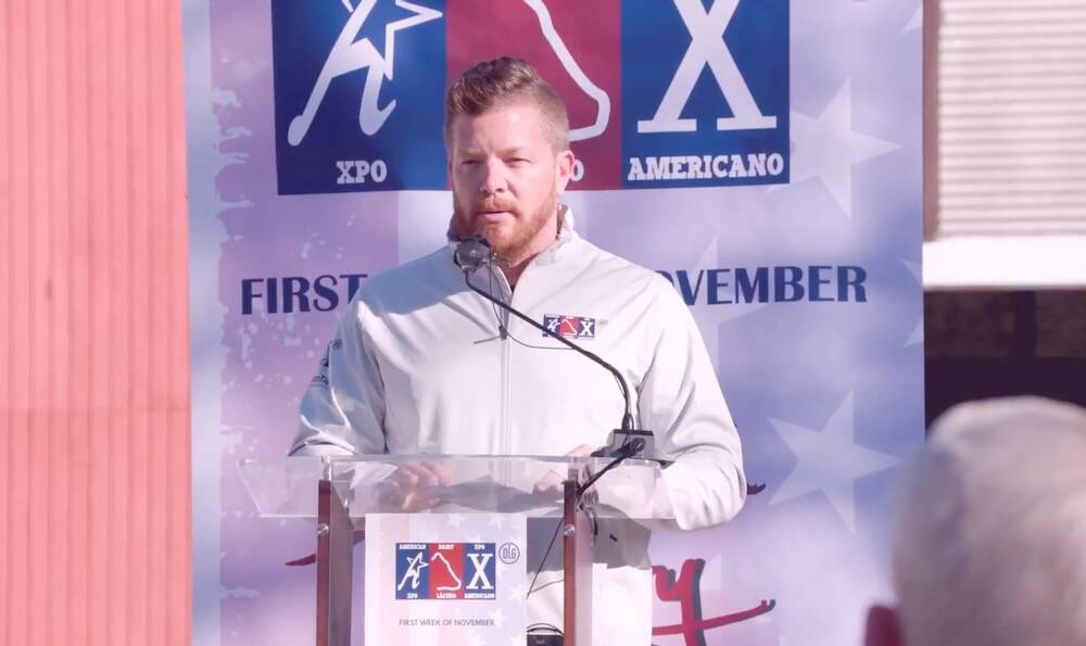 Jordon Underhill, founder of the Canadian Dairy Xpo introduces the new American Dairy Xpo show Nov. 7 in Burlington, Vermont. 