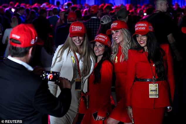 Trump supporters were enthusiastic to hear the race called early Wednesday morning