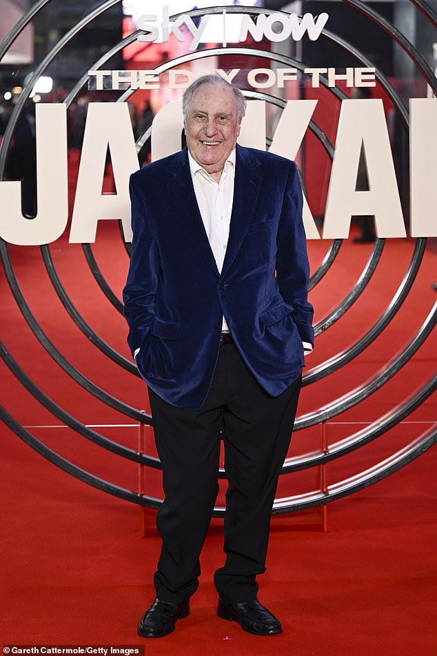 Forsyth at the London premiere of Day of the Jackal last month