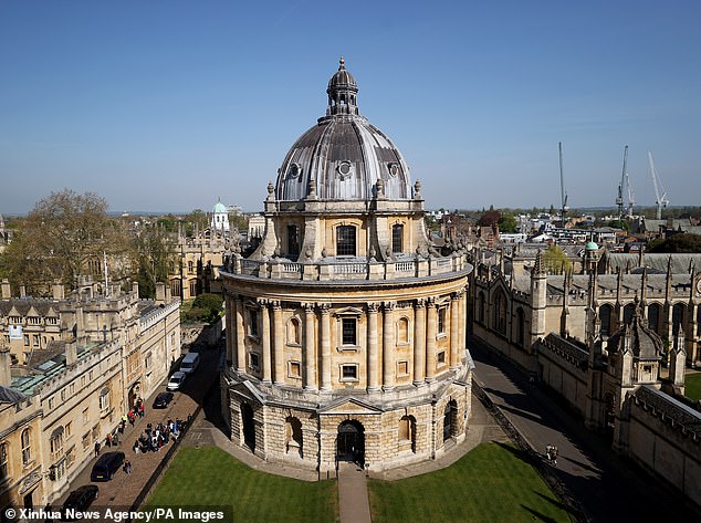 Mandelson failed to become Chancellor of Oxford University (pictured) -losing out to William Hague