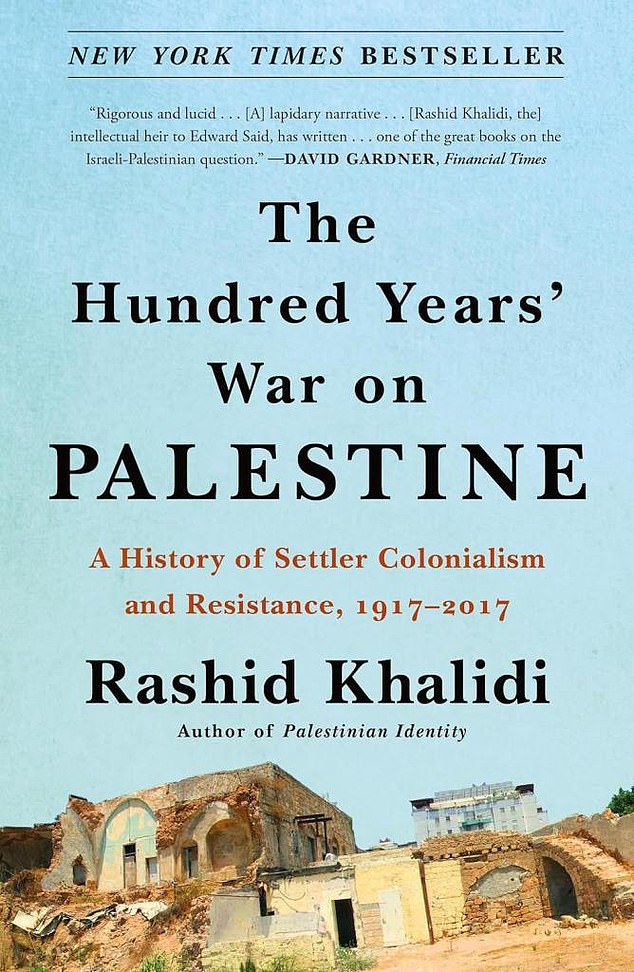 Biden was seen holding The Hundred Years’ War on Palestine: A History of Settler Colonial Conquest and Resistance, 1917-2017 by Columbia University professor emeritus Rashid Khalidi at a local bookshop