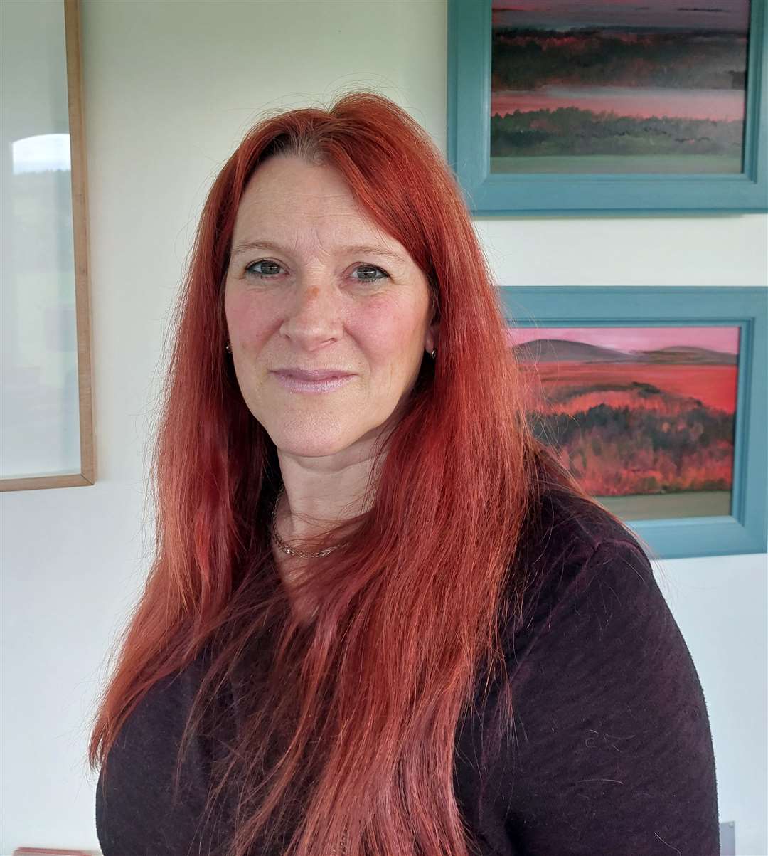 Tanera Bryden, Nairn Book & Arts festival's Artistic Director and chair of the Arts Group.